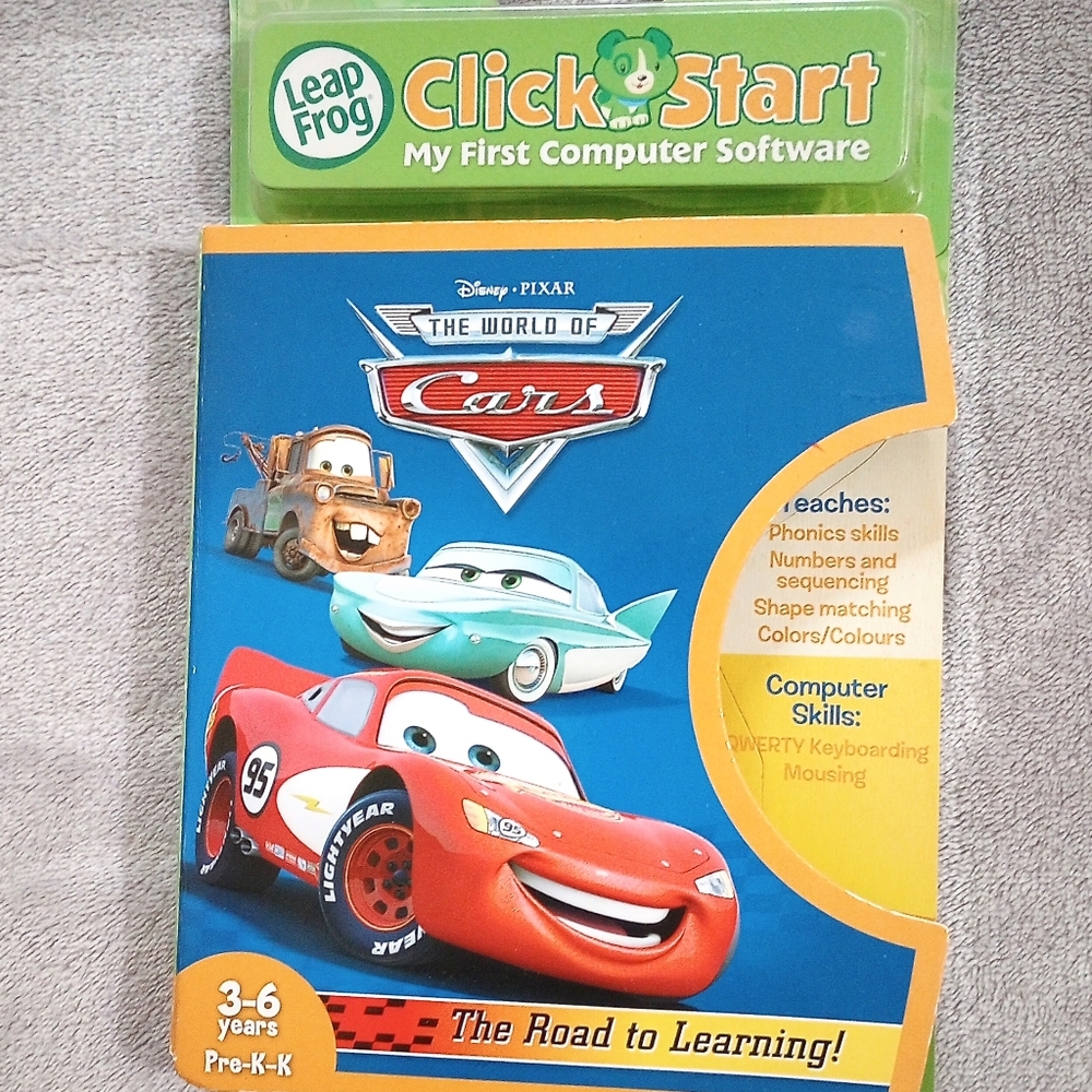 NIP Leapfrog Clickstart Cars The Road To Learning Game